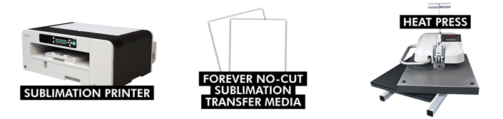 Sublimation on cotton, www.forever-ots.com